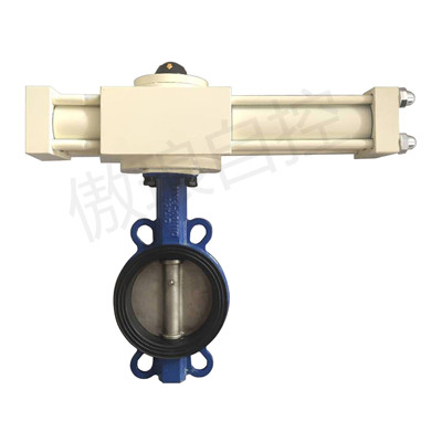 單作用液動對夾蝶閥